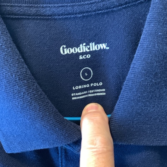 Men’s Goodfellow & Co Loring Short Sleeve Polo Shirt L - Picture 2 of 6